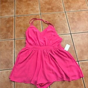 Vibrant Pink Mini Dress